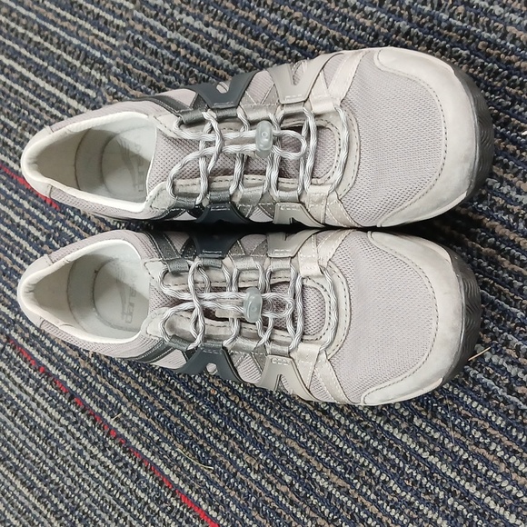 Dansko Henriette Woman 38 Grey Leather Suede Casual Sneaker - Picture 6 of 7
